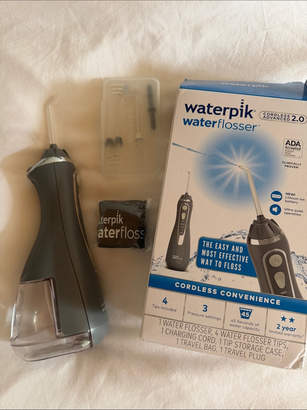 WaterPik Cordless Water Flosser - Gray - Picture 12 of 17